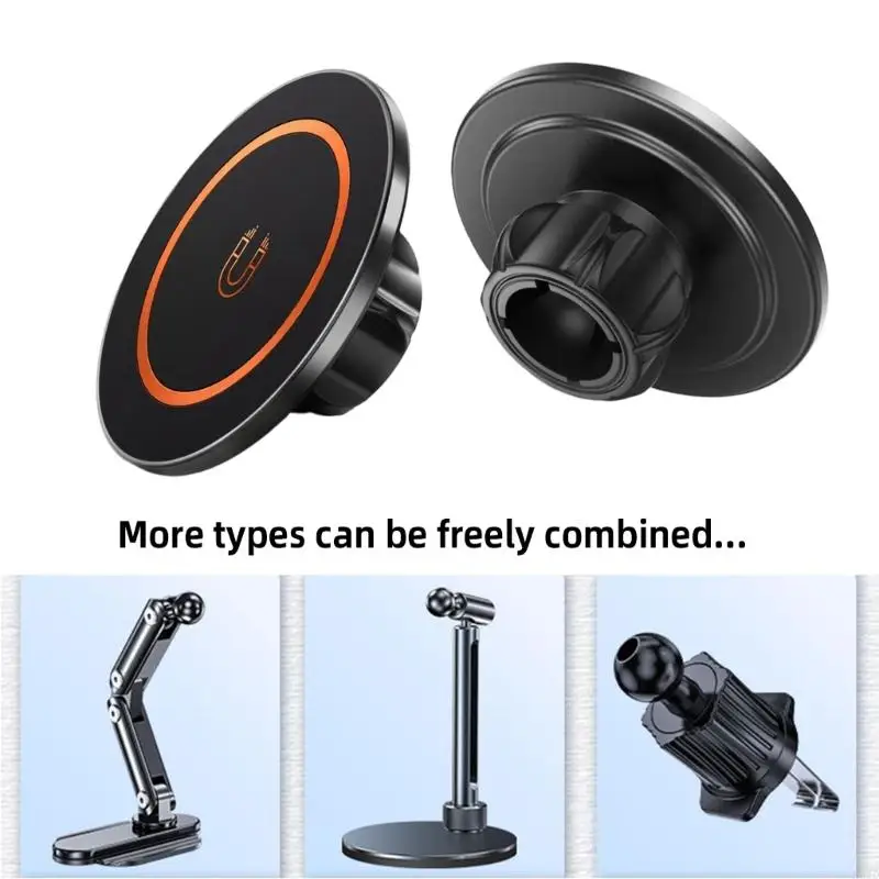 Replacement Base Adapter 17mm Ball Head Joint for Phone Holder Systems Universal Phone Holder Joint H8WD