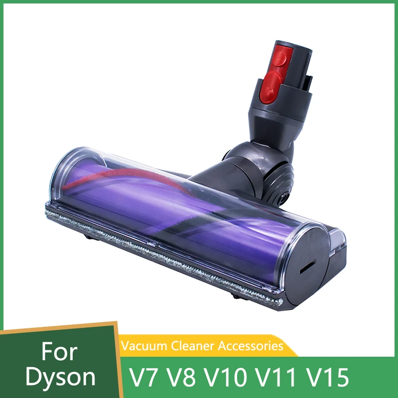 

Quick Release Direct Drive Cleaning Head For Dyson V7 V8 V10 V11 V15 Cyclone Cordless Vacuum Cleaner Turbine Floor Brush Head