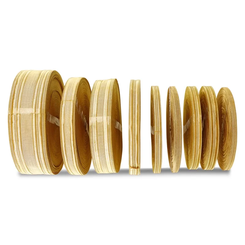 High Quality Golden Braid Epaulet Ribbon for Pilot Captain Uniform Sleeve - Durable Pilot Officer Accoutrement