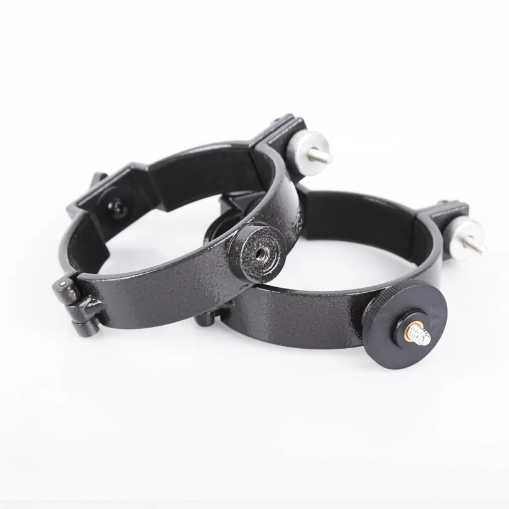 Juego de Abrazaderas (Par) para Celestron 80EQ, para Espejo Primario Fijo y Telescopio Astronómico Ecuatorial