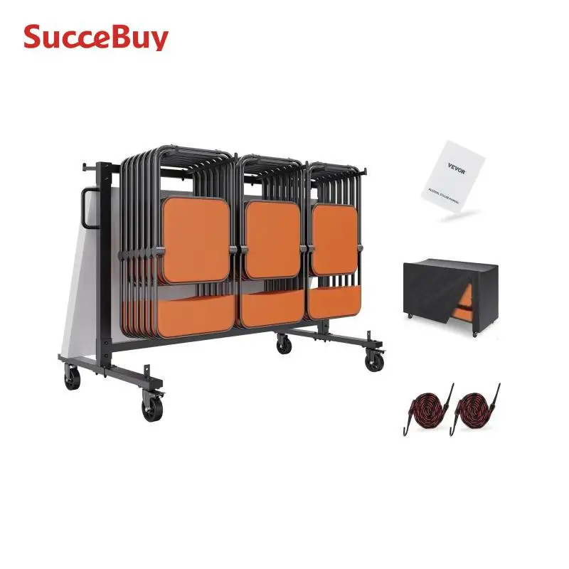 Why the VEVOR Stackable Chair Cart Is the Smartest Solution for High-Density Seating Storage