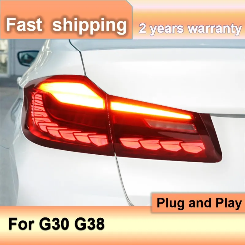 

Car Accessories for BMW G38 Taillight 2018-2021 G30 Tail Lamp 525i 530i F90 525i 530i Fog Brake Turn Signal 5 Series Tail Light