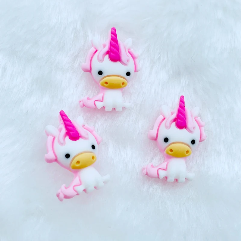 14 Pcs Neue Nette Harz Mini Cartoon Einhorn Flache Rückseite Cabochon Sammelalbum Kawaii DIY Verzierungen Charme Schmücken Zubehör C89