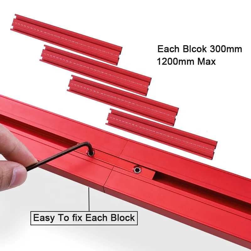 Parallel Guide Rail System Woodworking Aluminum Guide Rail Joining Set Alloy Circular Saw Track Set
