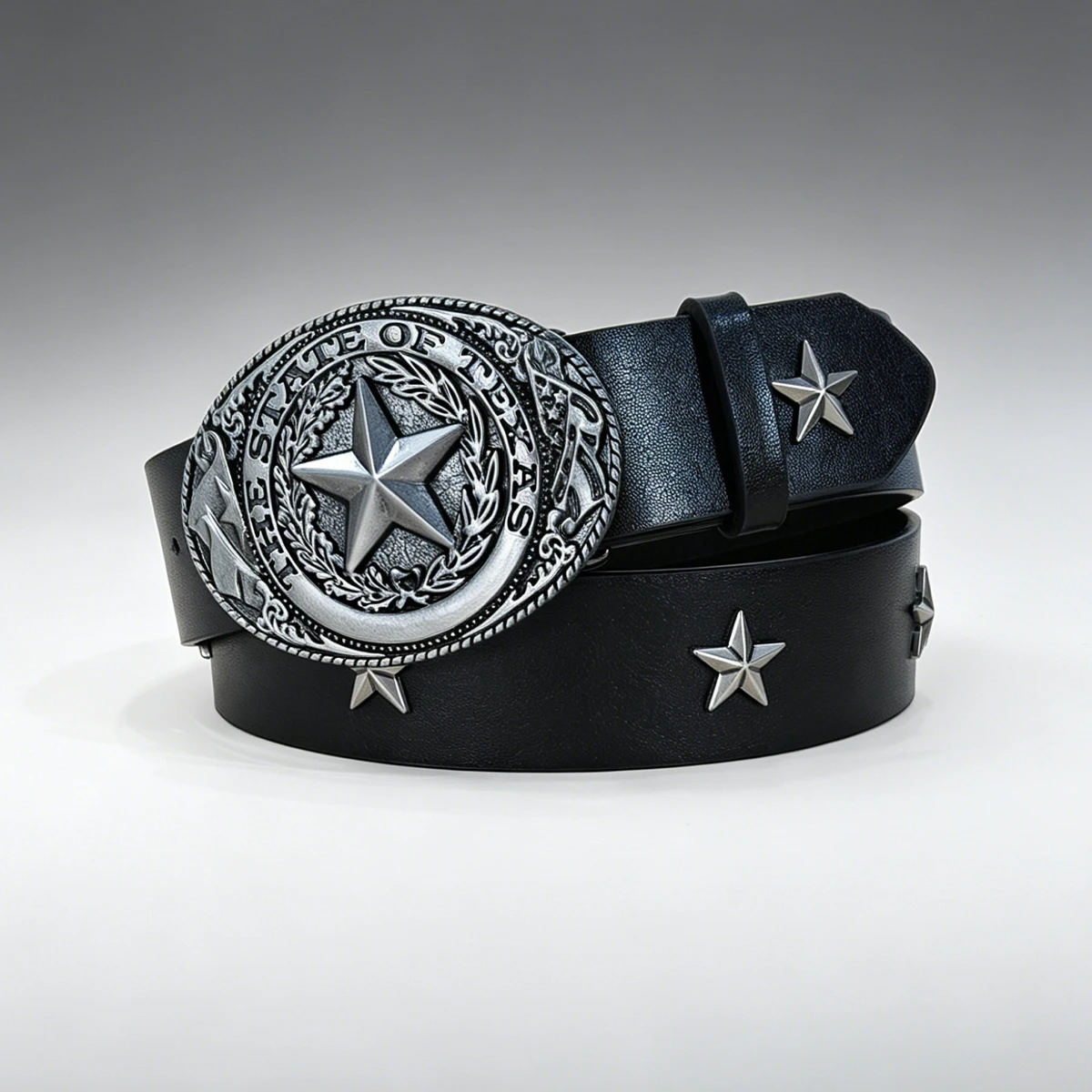 Subculture Harajuku Style Punk Studded Cross Belt Burst Pattern Hip Hop Street Style Men's Belt Rock Party Music Festival Belt - view 4