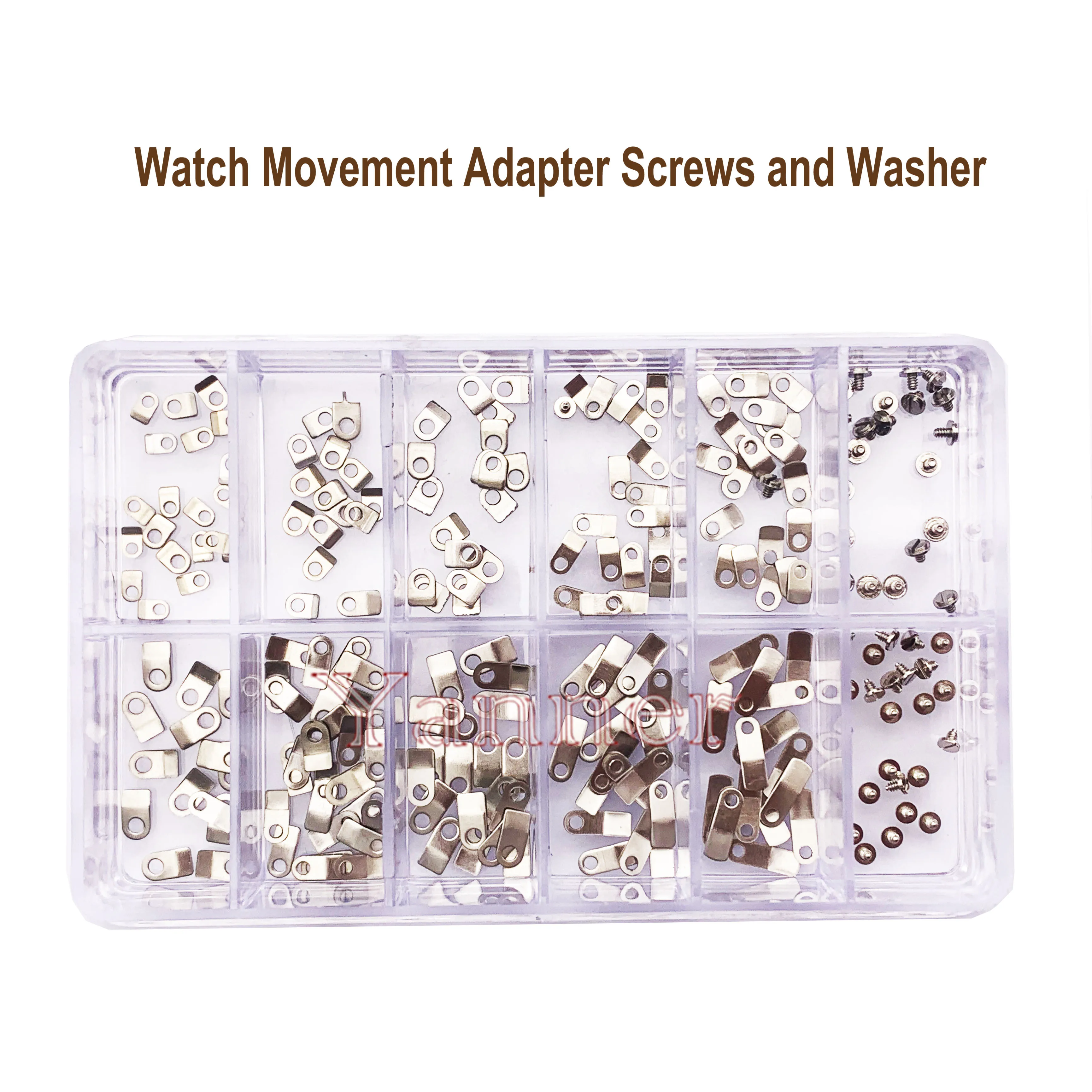 For ETA 2836/2834/2846 Watch Replacement PartWatch Movement Repair Adapter Securing Screws & Washers