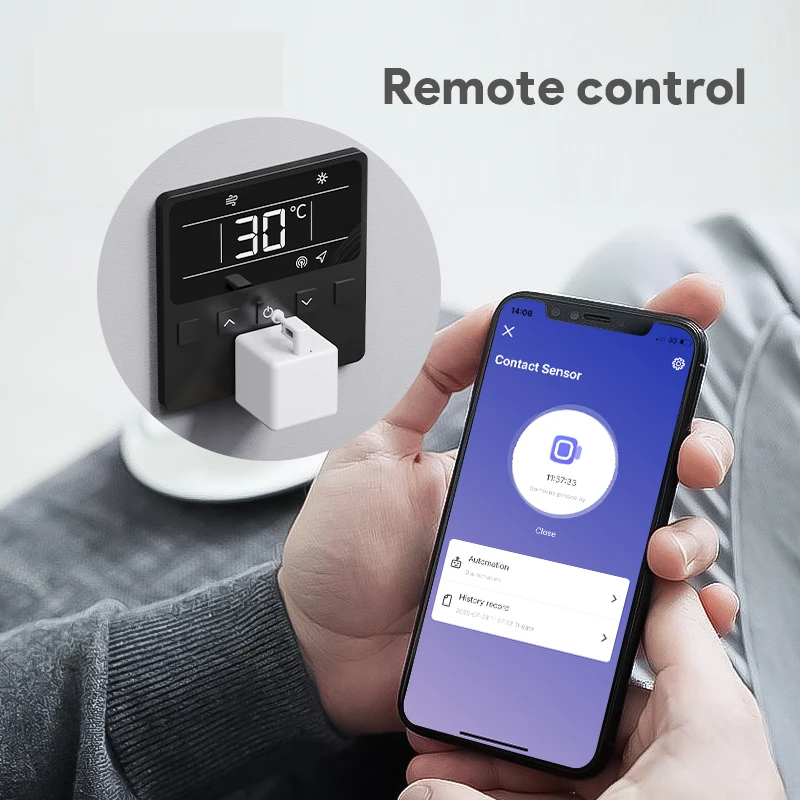 Tuya Smart Fingerbot Bluetooth gateway Voice Control Garage Door Switch Shutter Button Works with Alexa Google Home