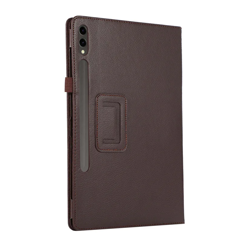 Luksusowe skórzane etui na tablet Samsung Tab S10 S9 S8 S7 S6 Plus Ultra FE S7fe Case A9 A8 10,5 cala A7 Lite Stand Cover — zdjęcie produktu 5