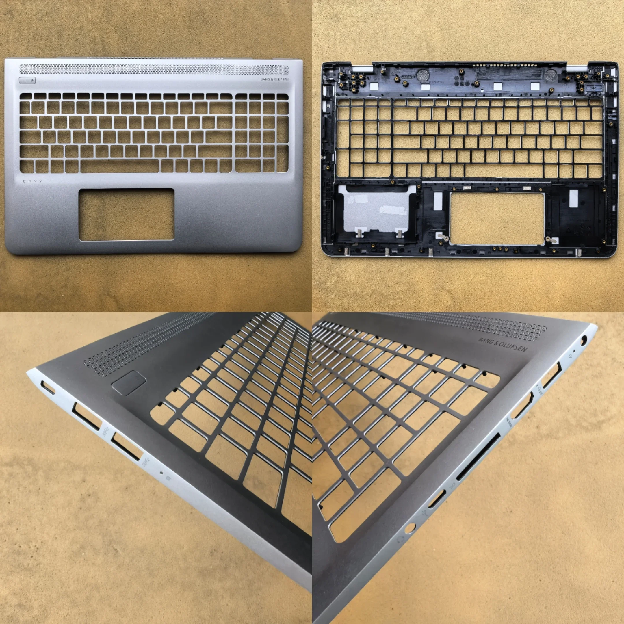 

New laptop for HP ENVY 15-AS AS032TU 110TU 027TU 15T-AS TPN-I125 upper case palmrest/bottom case cover