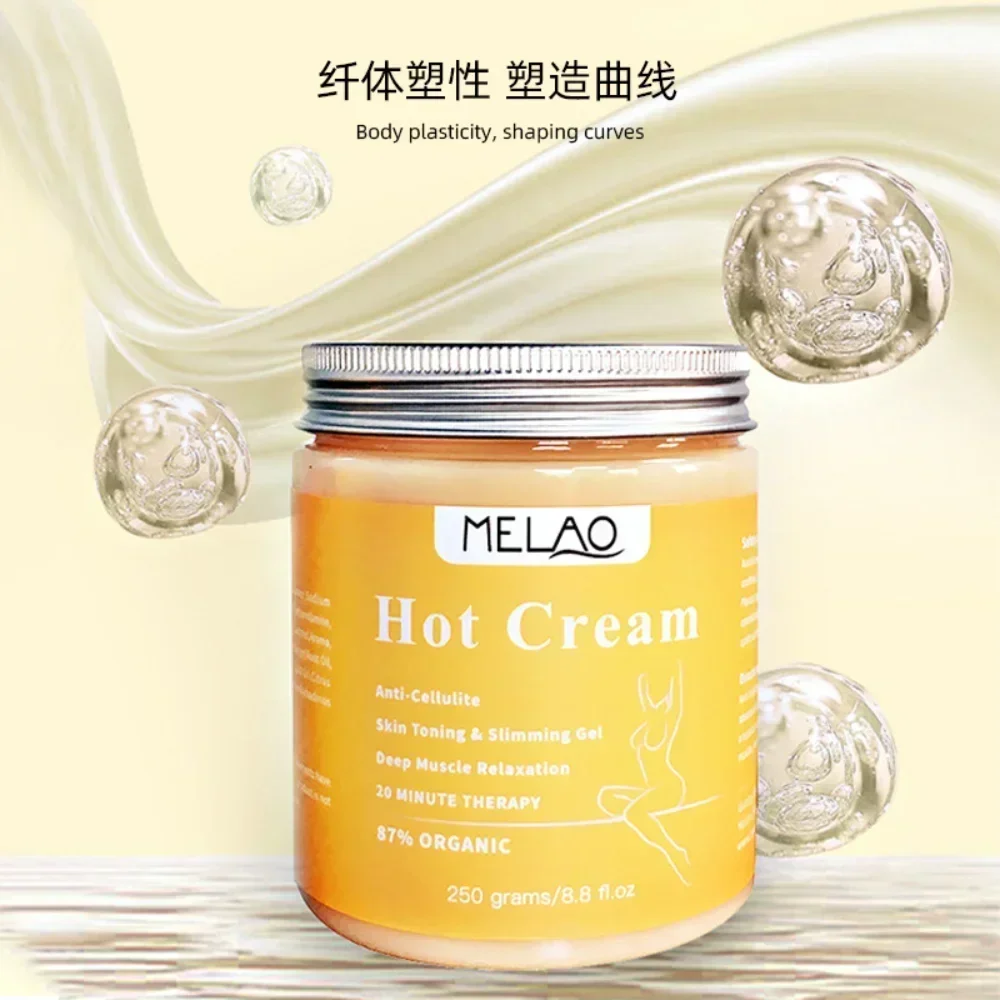 250g Melao Hot Cream Anti-Cellulite Fat Burner Weight Loss Cream Body Massage Gel Slimming Cream Massage Anti-Cellulite Skincare