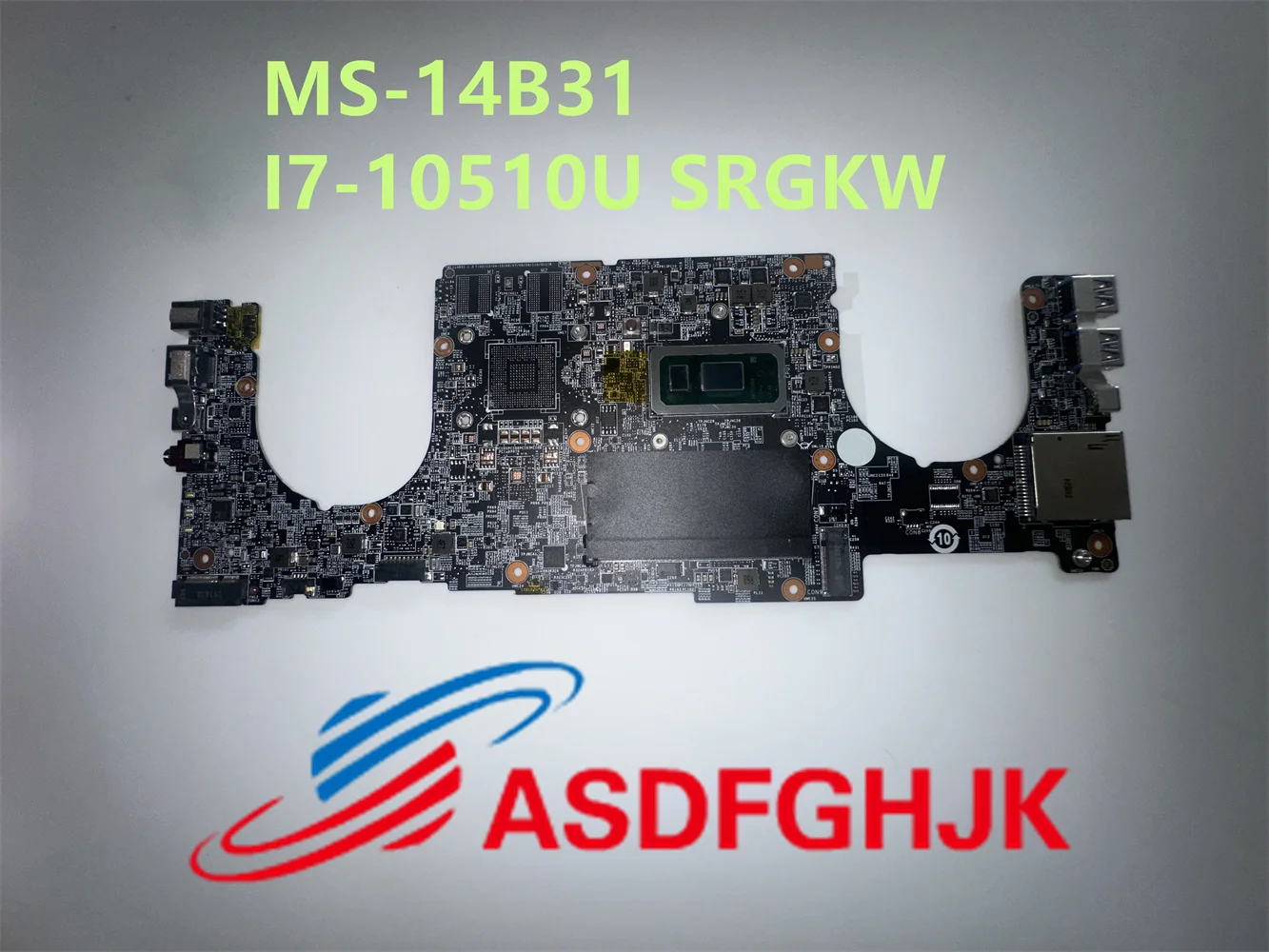 

For MSI PS42 Modern 8RO 8RA MS-14B3 MS-14B31 Laptop Motherboard I7-10510U SRGKW CPU Integrated motherboard DDR4 test OK