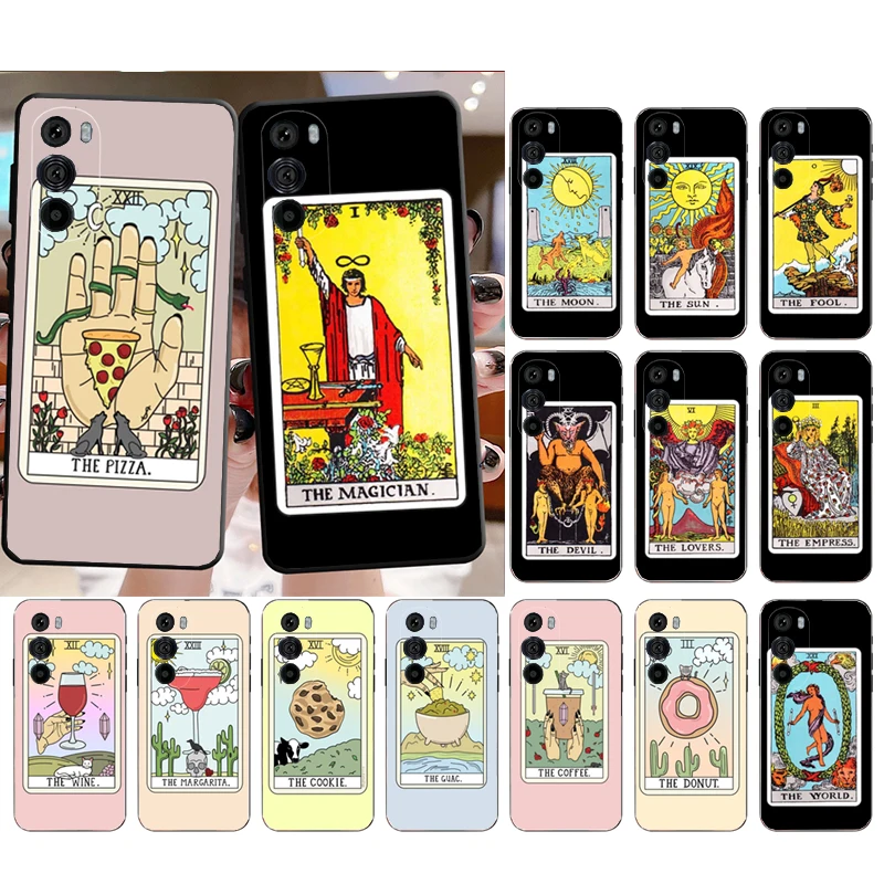 حافظة هاتف لهاتف موتورولا إيدج 50 40 برو 60 50 40 30 Ultra Neo Fusion Moto G85 G72 G53 G54 G84 G13 G32 مصر التارو العرافة