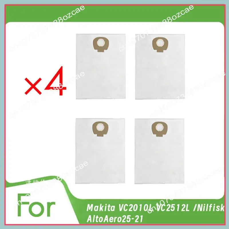 A26P 4 Uds bolsa de polvo para VC2010L VC2512L /Nilfisk Altoaero25-21 piezas de vacío accesorios esenciales de vacío