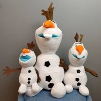 Aoger Disney 30/50cm Movies Frozen Olaf Snowman Plush Toy Cartoon Stuffed Animals Doll Kawaii Room Decor Toys For Kids Girl Gift