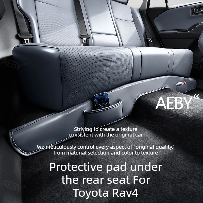 

For Toyota Rav4 2020-2025 Anti-kick pad under seat,Rear seat floor protector,Floor protection against dirt,interior accessories