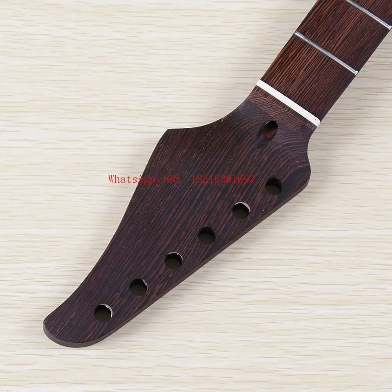 Electric Guitar Neck 6 Strings 24 Frets Chicken Wing Wood Neck Guitar Handle DIY Modified Accessories
