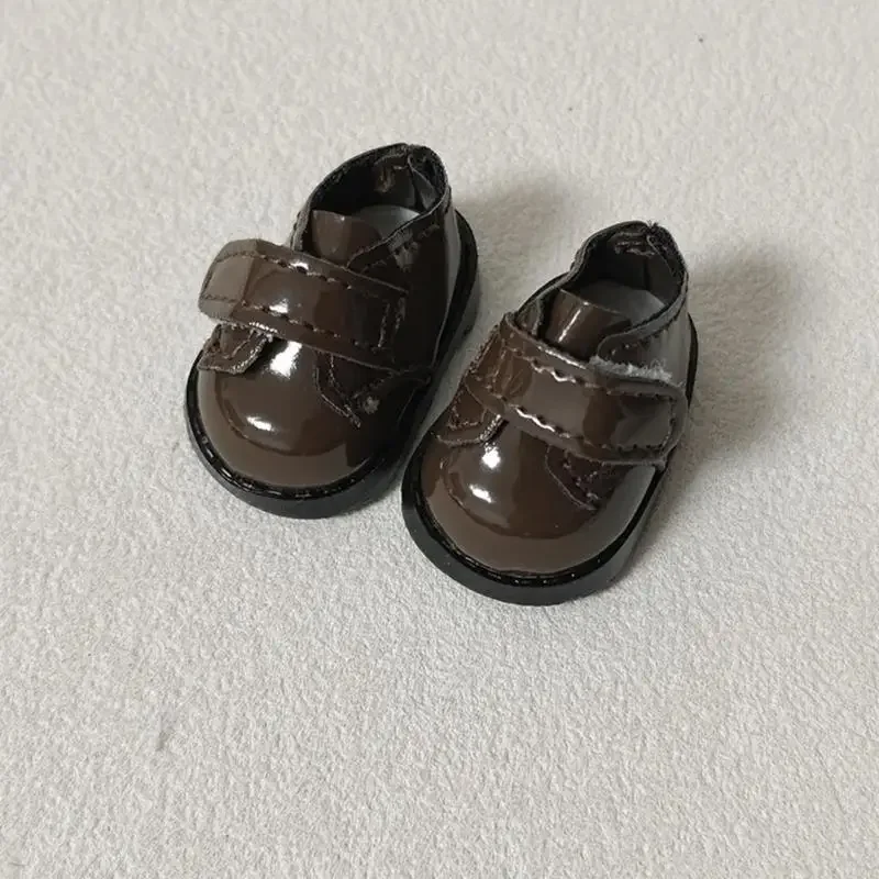 2 paar katoenen poppenschoenenset inclusief pluche PU realistische miniatuurschoenen voor weergave of spelen 15UB