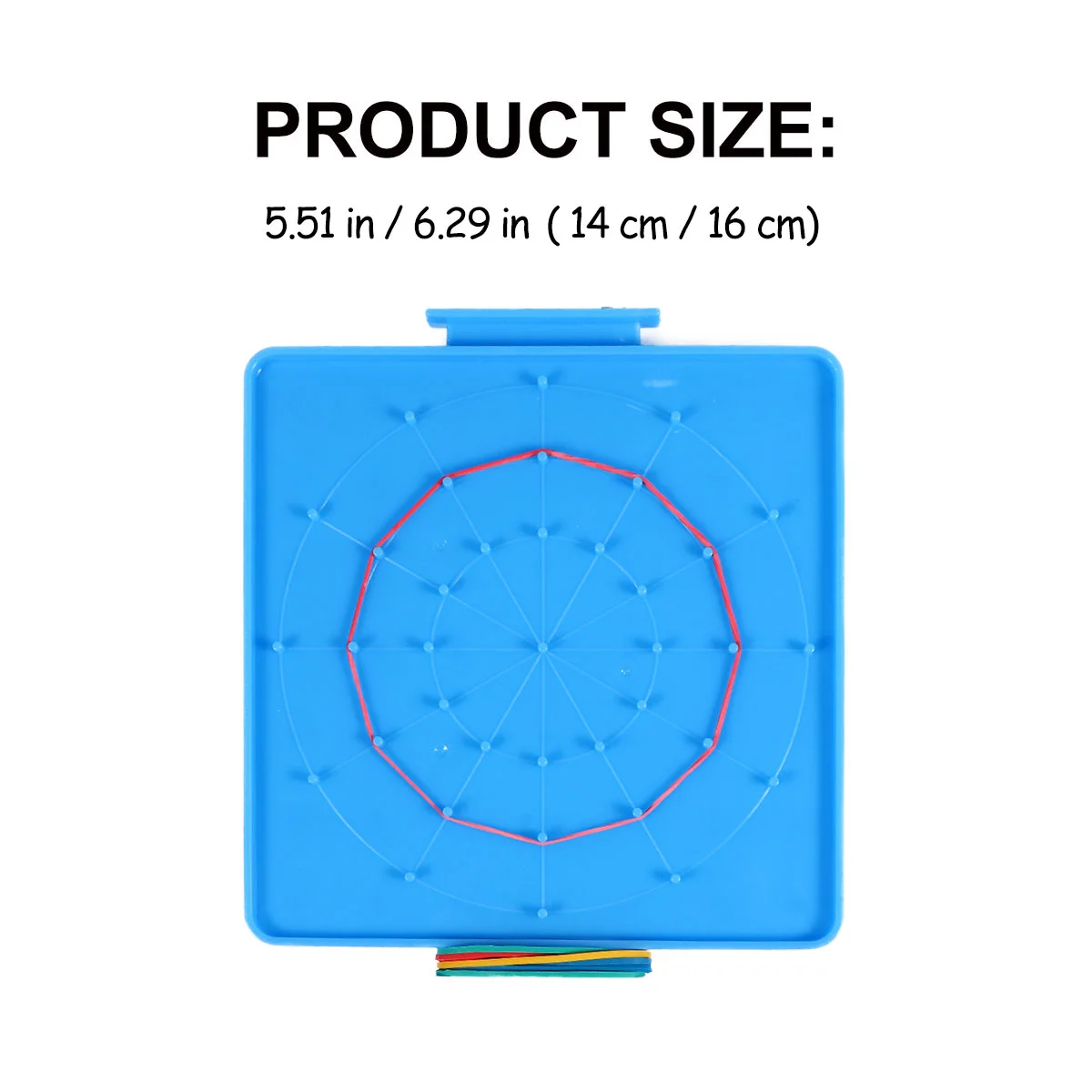 Tablero de clavijas para niños, juguetes educativos, herramientas de aprendizaje de formas geométricas, placa de plástico para uñas, matemáticas, tablero geométrico creativo, 4 Uds.