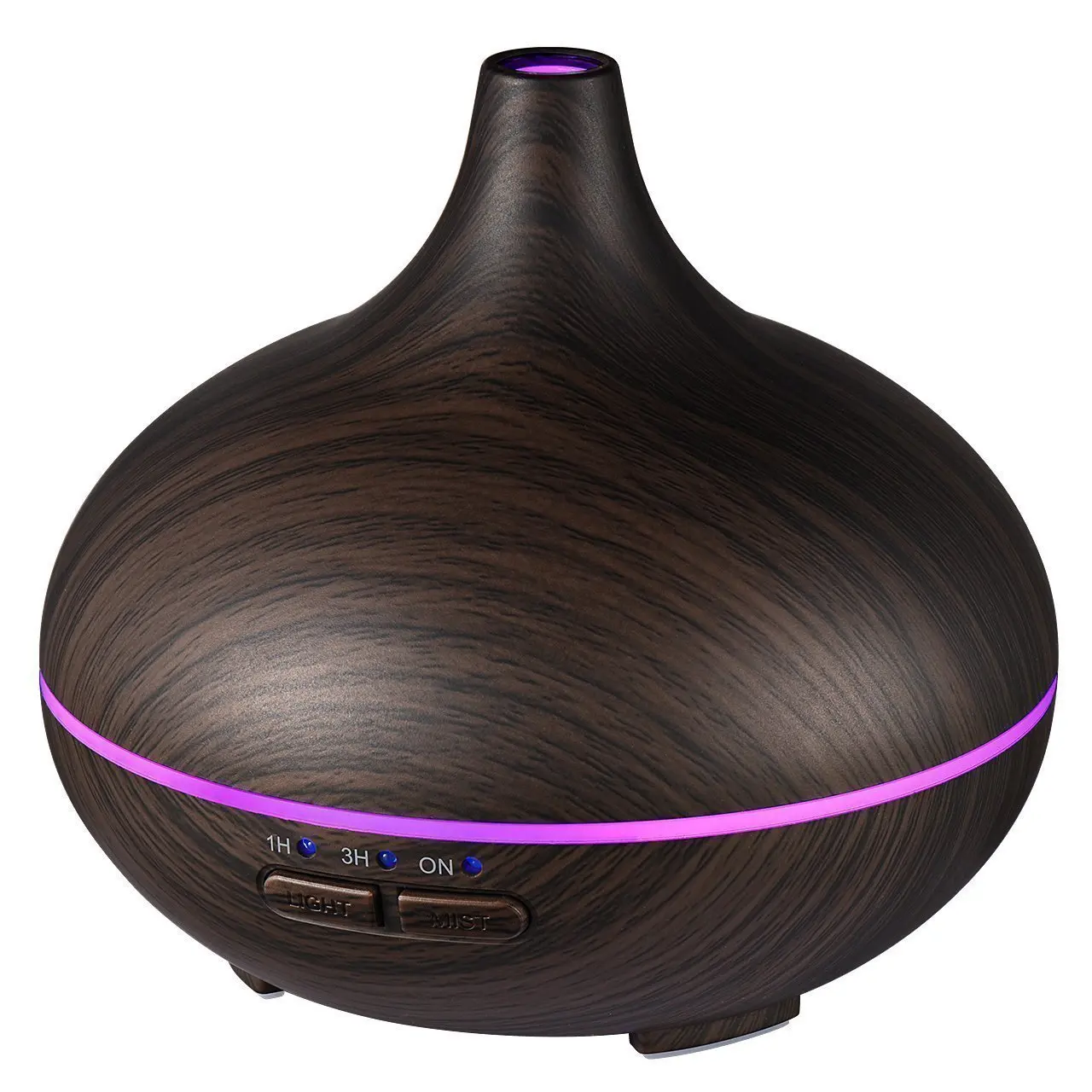 

B 2023 NEW Onion head wood grain 150ml aromatherapy humidifier