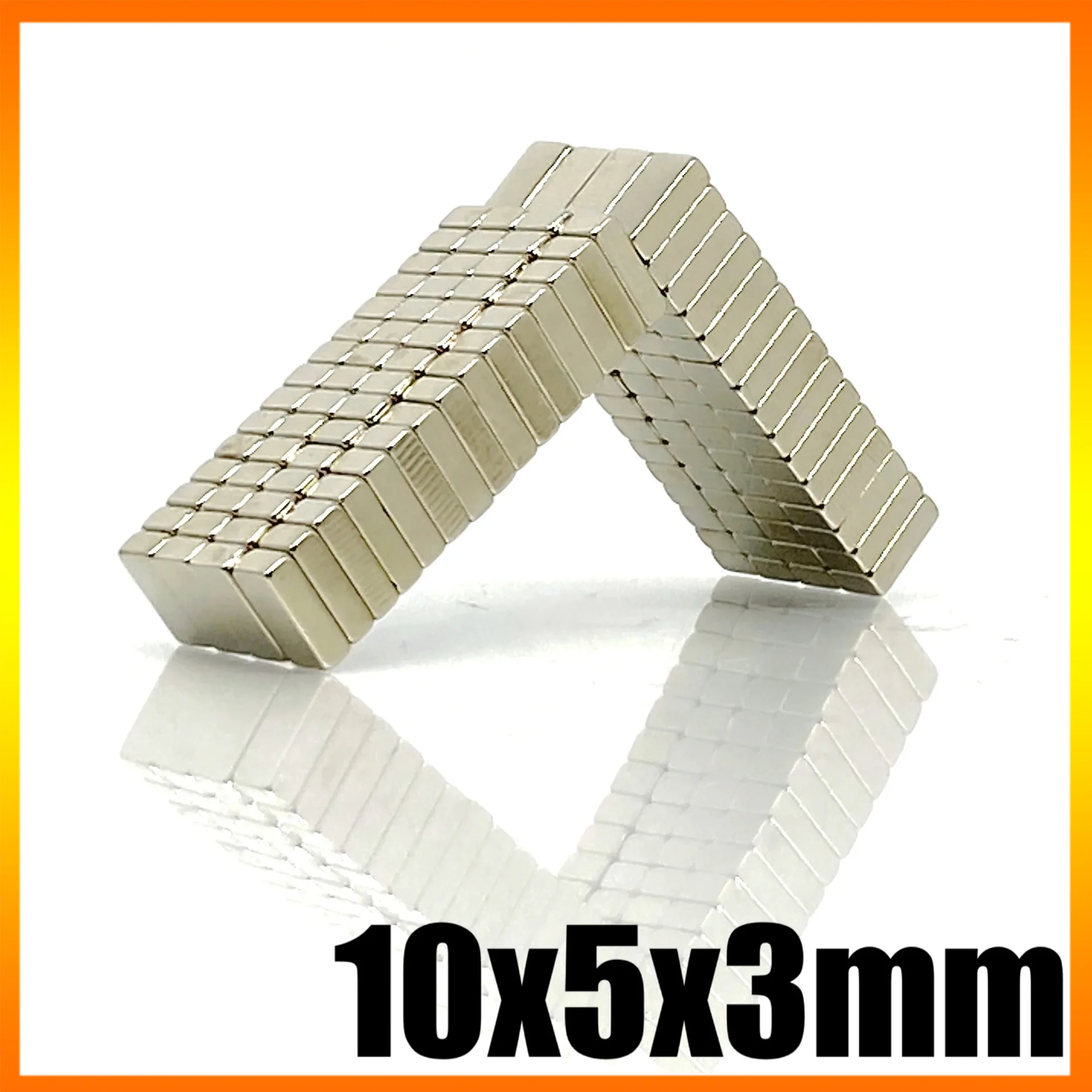 

10x5x3mm Magnet 20/100/200/500pcs Square Block Craft Office Fridge Refrigerator Whiteboard Diy Garage 10*5*3mm Accessory