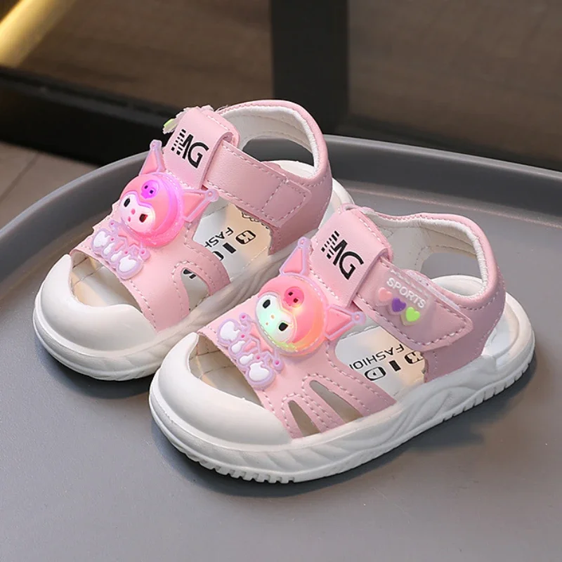 0-24M Newborn Baby Shoes Boys and Girls Summer Soft Rubber Sole Anti Slip Baby First Step Walking Shoes Baby Sandals