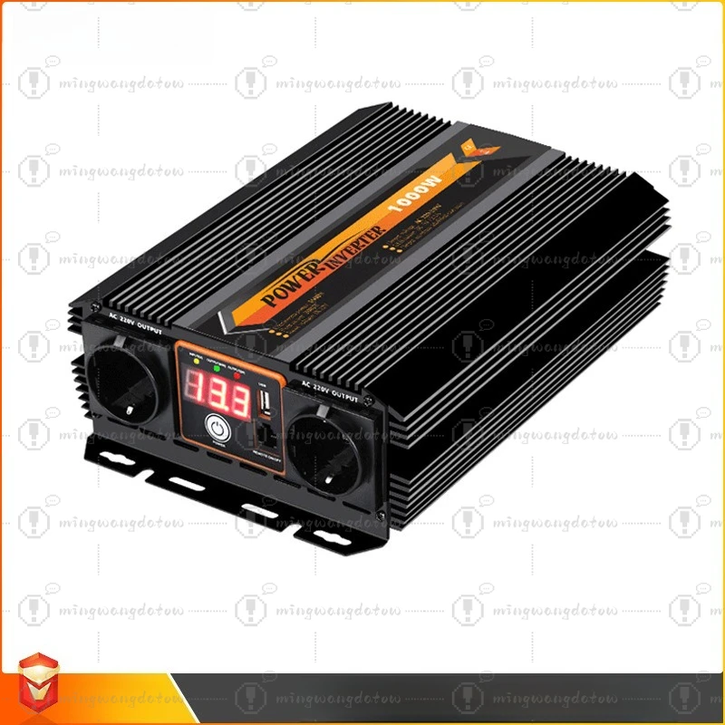 12V 1000W 2000W Modified Sine Wave Inverter, High Power Solar Off-Grid System Power Converter