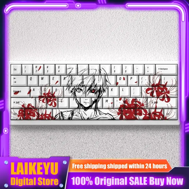 

Jinmuyan Theme Anime Keycap Mechanical Keyboard Customized Cute Keycaps Gaming Keyboard Accessories Cartoon Gift Collection