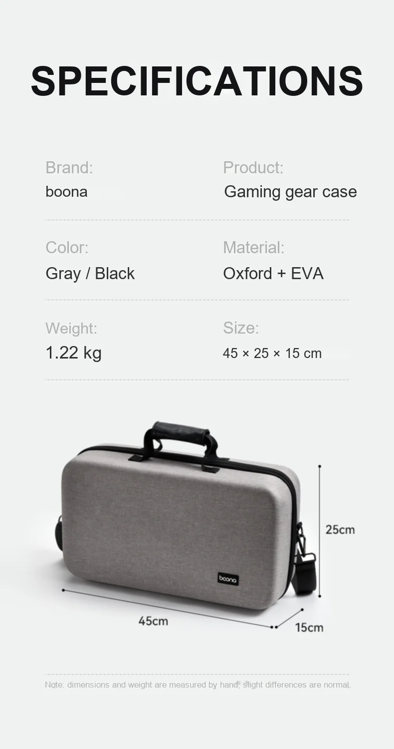 Hard Shell EVA Portable Keyboard Mouse Headphone Gaming Peripheral Storage Bag 6-in-1 Game Organizer Case Gamepad Bag