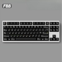 FBB SWK SBK Mechanical Keyboard Keycaps Customized 1.7mm Original Factory Height PBT Thermal Sublimation 145keys PC Accessories