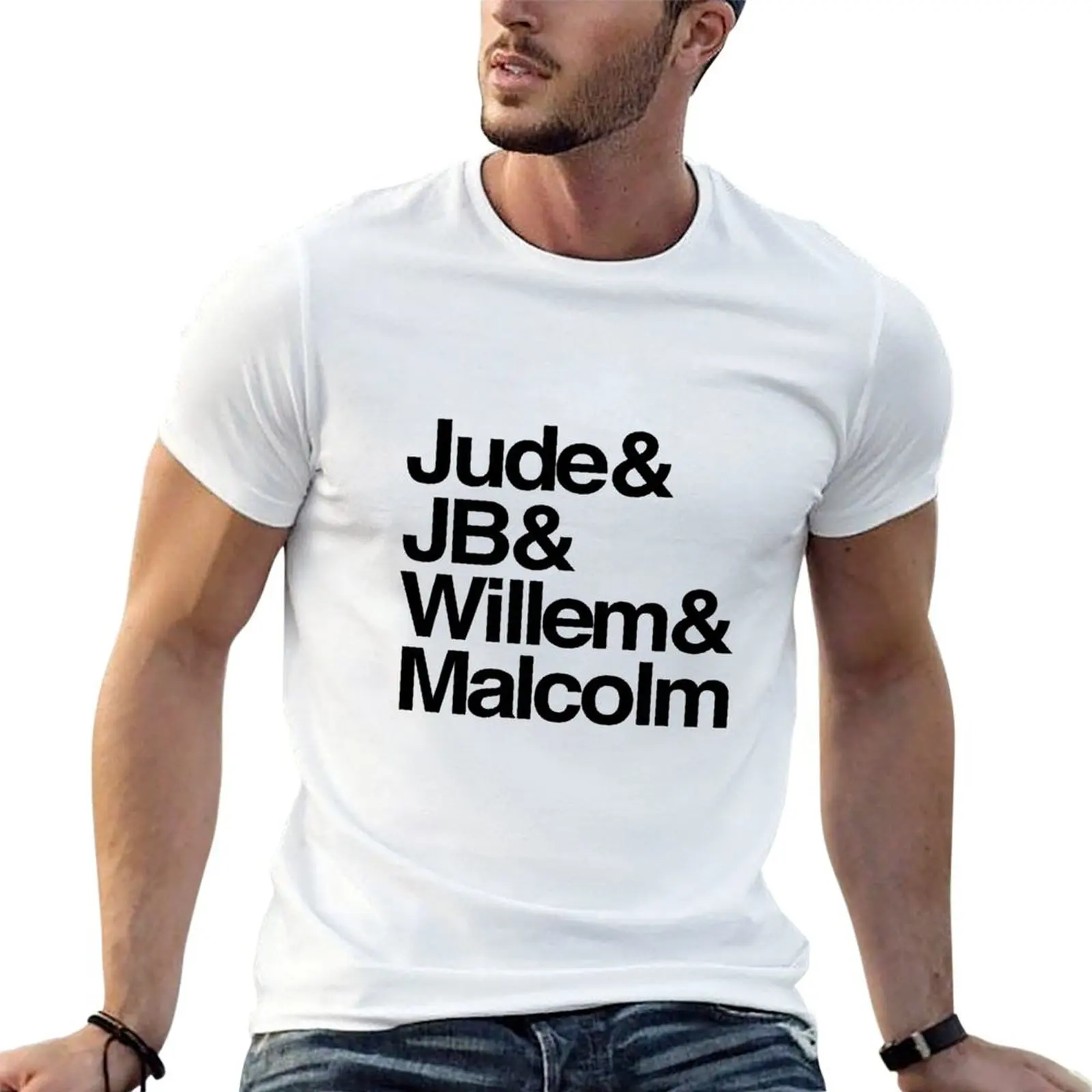 

Jude JB Willem Malcolm T-Shirt man t shirts graphic anime t shirts oversize T-Shirt