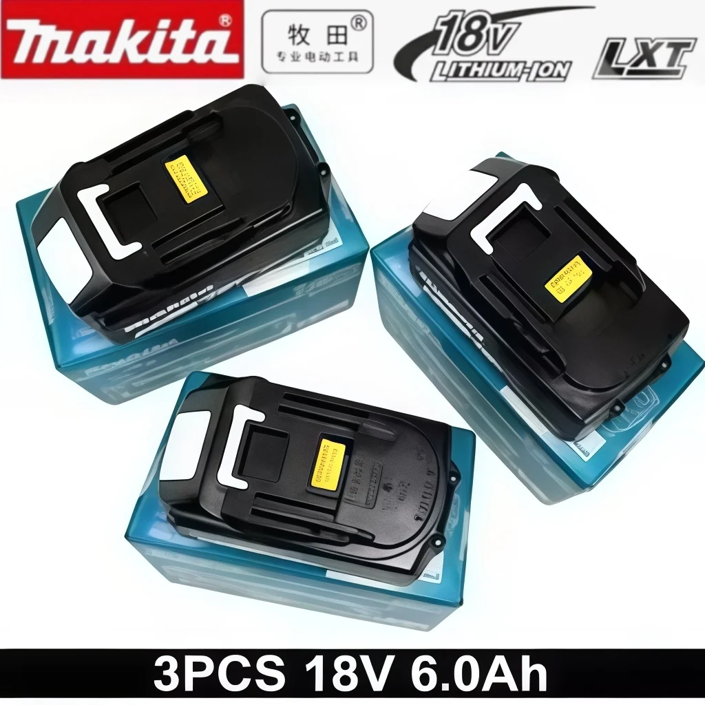 Durable Heavy-duty Makita 18V 6Ah LXT Battery Complete Safety Guards Widely Adapt To BL1815 BL1840 Cordless Tools