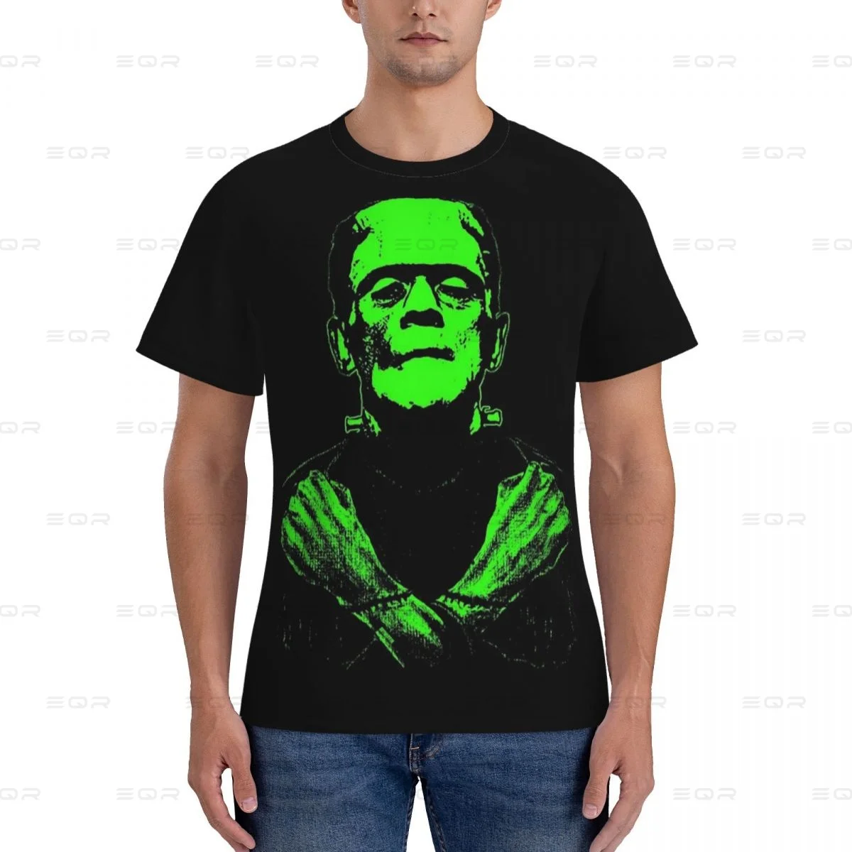 Monster Frankenstein 6 Men's round neck T-shirt,ins styleNovelty all the year round Gift,3D print