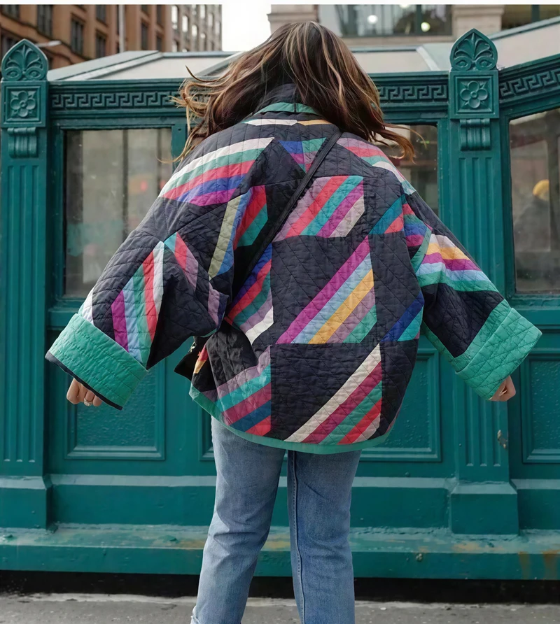 Parkas Womens Korean Autumn Adjustable Drawcord Elastic Waistband Downfilled Ruffled Turtleneck Embroidered Panelled Vertical OL