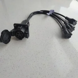 Adaptador de cargador EV de 220V J1772 tipo 1 a NEMA 5-15/5-20 con Cable de 0,3 M para bicicleta eléctrica/Scooter/una rueda