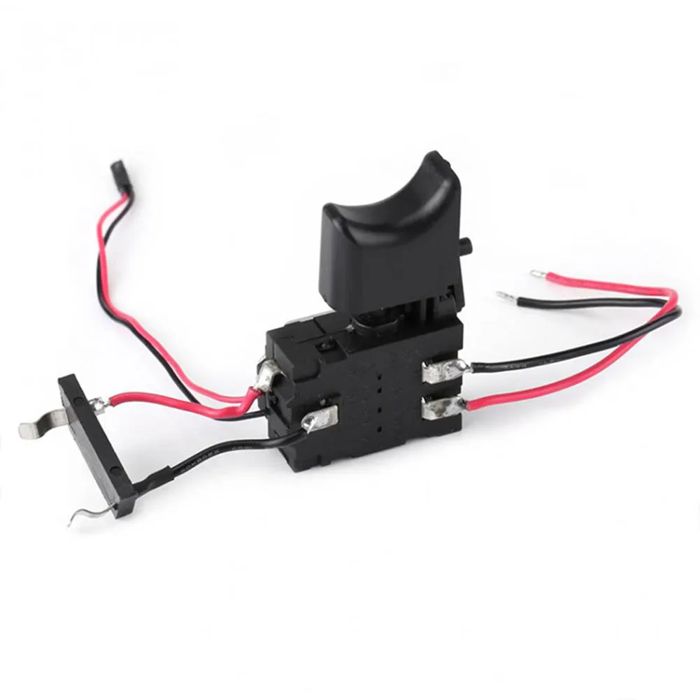 Imagem -02 - Furadeira Elétrica sem Fio Botão de Controle de Velocidade Gatilho w Pequena Luz Peças para Ferramentas Elétricas Bosch Makita dc 24v