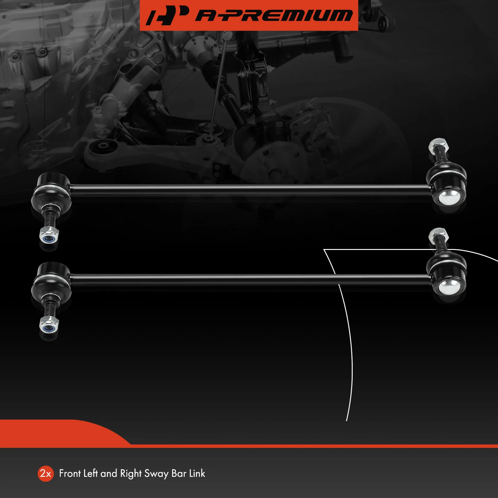 A-Premium 2x Front Side Stabilizer Sway Bar Link for Buick Lacrosse 2008-2009 V8 5.3L