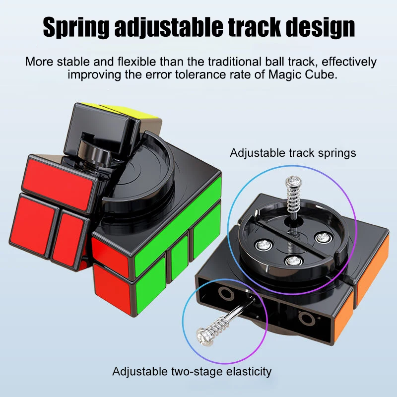 SENGSO Speed Magic Cube Puzzle SQ-1 black stickers Special-shaped adjustable smooth Magico Cubo Square For Kids Educational Toys