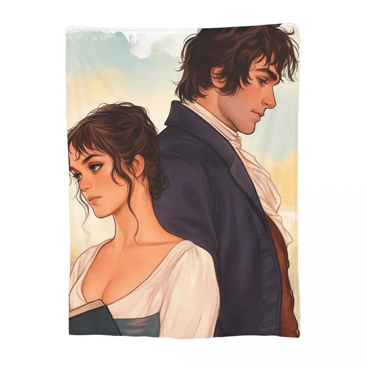 

90s Fitzwilliam Darcy Pride And Prejudice Blankets Soft Warm Flannel Throw Blanket Bedding for Bed Living room Picnic Home Couch