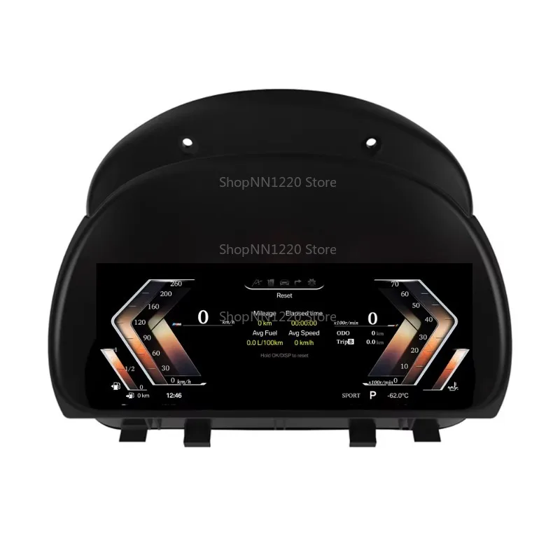 

Upgrade LCD Digital Cluster Speedometer Instrument New Auto Meter for 2005-2011