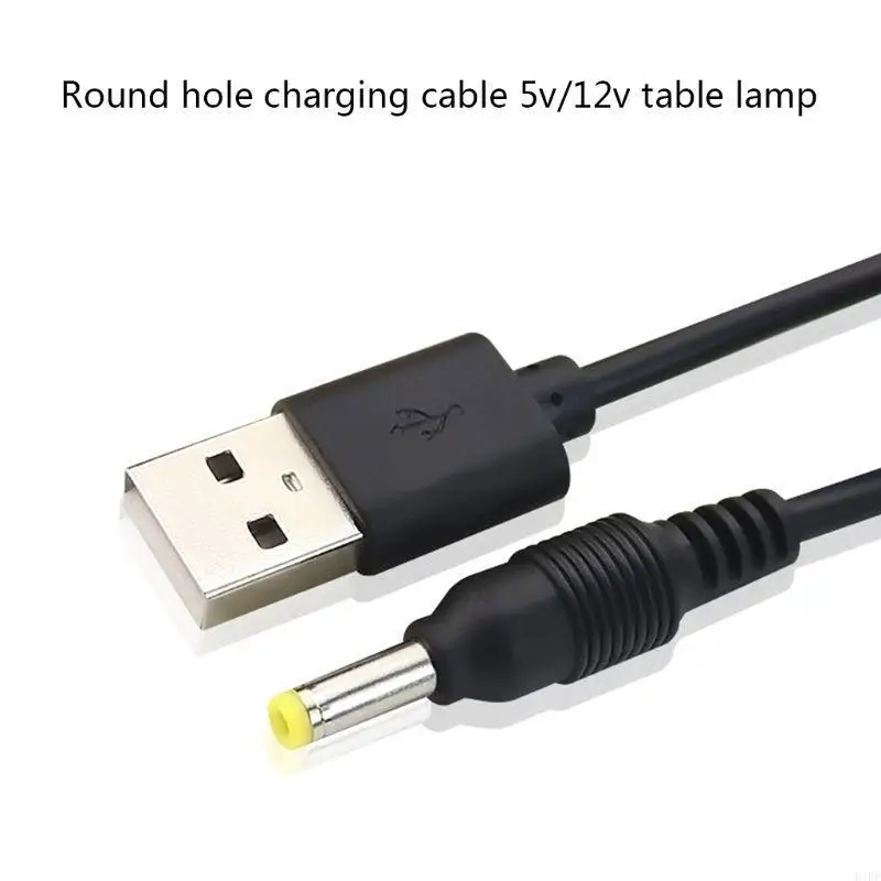 E1PF USB to DC Port Charging Cable Cord DC 5.5x2.1 /5.5x2.5 /3.5x1.35/ 4.0x1.7 /2.5x0.7mm Power Supply Charger Cable for Router