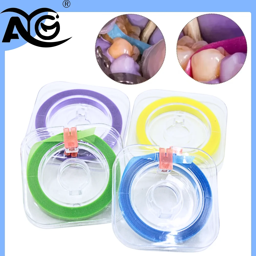 AG Dental Polishing Strip Roll 6m*4mm Resin Teeth Grinding Sanding Shaping Dentist Material Whitening Strips Stripping