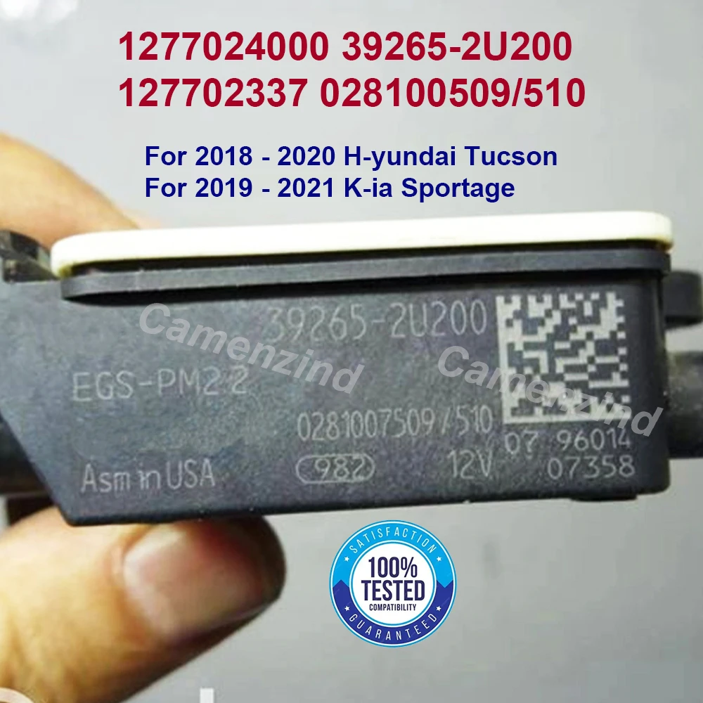 

Датчик твердых частиц PM 39265-2U200 392652U200 1277024000 для Hyundai Tucson / Kia Sportage 1277023337 0281007509 / 510