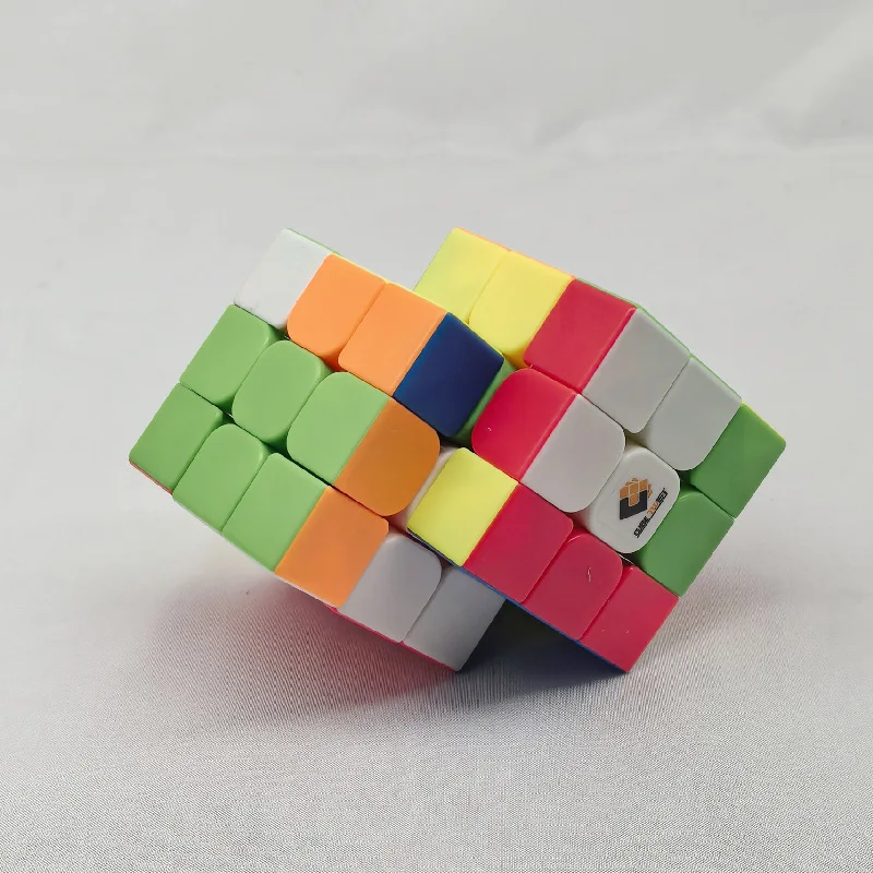Cubo especial quebra-cabeça 3x3 cubo siamês conjunto alienígena cor restringida rotação 3x3 2 conectado 8 cubo mágico presentes de aniversário