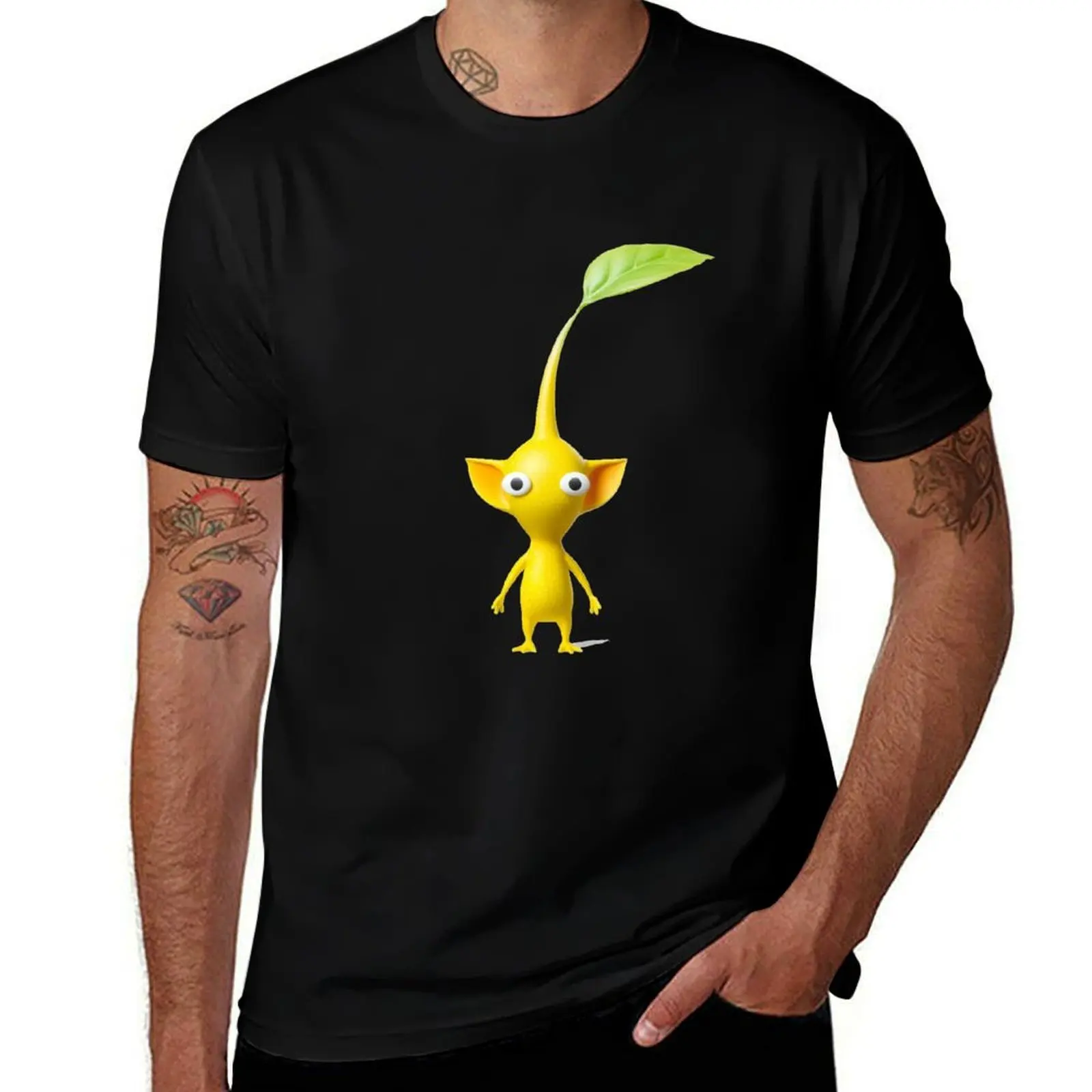 

Yellow Pikmin T-Shirt Daily Casual Short Sleeve Tee Shirt