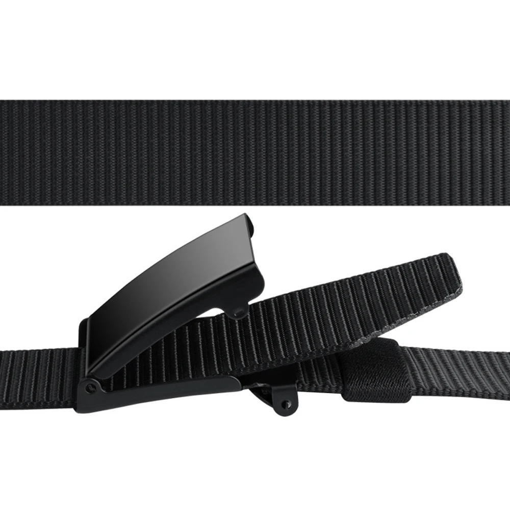 Newest Metal Buckle Tactical Belt Men's Canvas Military Belts Casual Outdoor Training Golf Workwear Pant Trousers Waist Belt
