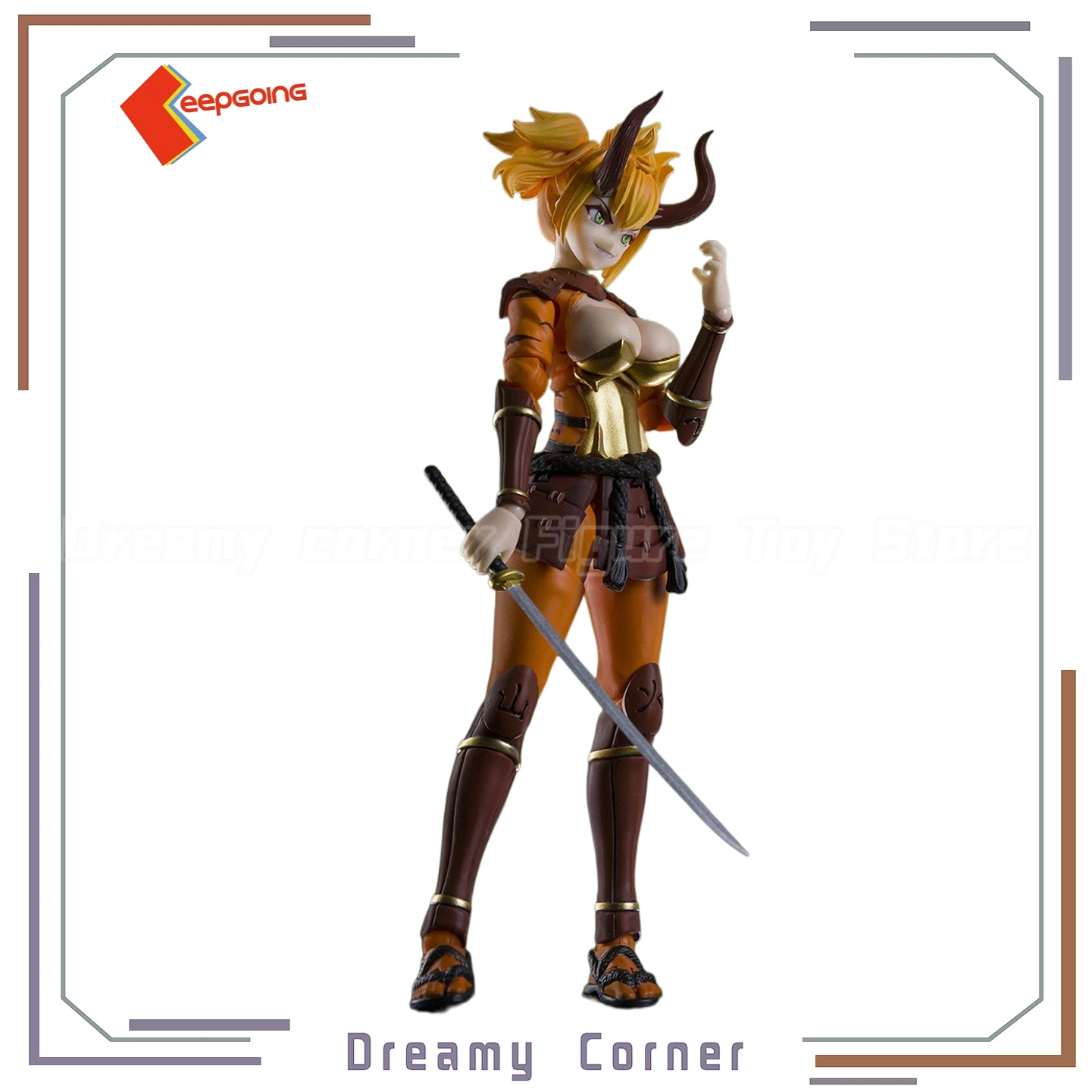 

В наличии: Оригинальная коллекционная модель фигурки KEEPGOING Warring States G Series Takeda Shingen Feng Lin HuoShan 1/12