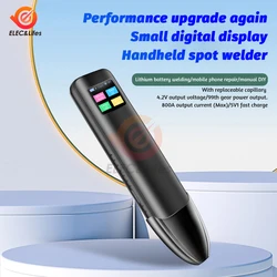 99 Gears Spot Welder DIY Handheld Spot Welding Adjustable Portable Digital Display Welding Automatic Trigger for 18650 Battery