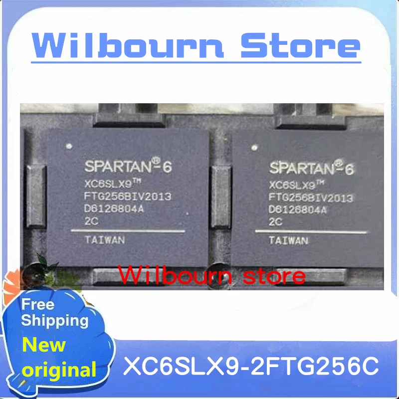 2PCS~10PCS/LOT XC6SLX9-2FTG256C XC6SLX9-FTG256 XC6SLX9 BGA256 New original stock