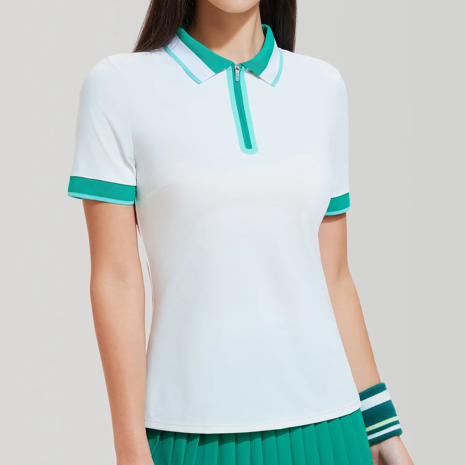 

New Golf Wear Ladies Polo Shirt badminton shirts Short Sleeve T-shirt Quick Dry Outdoor Athletic Tops Women's tennis Clothing