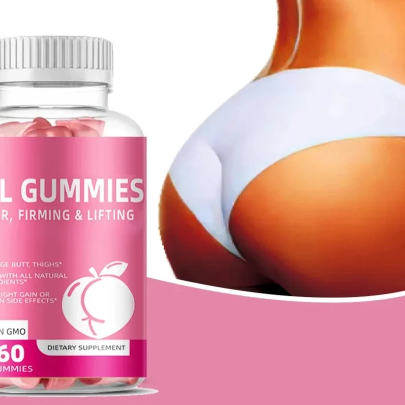 

Female buttock lifting gummies improve buttock line, promote metabolism, and overall health food